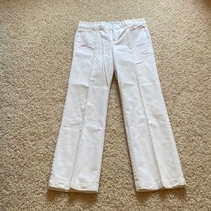 White Slacks size 10 petite